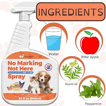 32oz Control Your Dog's Indoor Behavior with This Special Spray, Effective Dog Stay Away Spray for Training, Safe Pet Training Aid to Stop Inappropriate Peeing