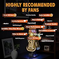 Vista 6 de Vaodest Luz LED para Lego 76191 Set Marvel Infinity Gauntlet, Diseño y Configuración Compatible con el Modelo 76191