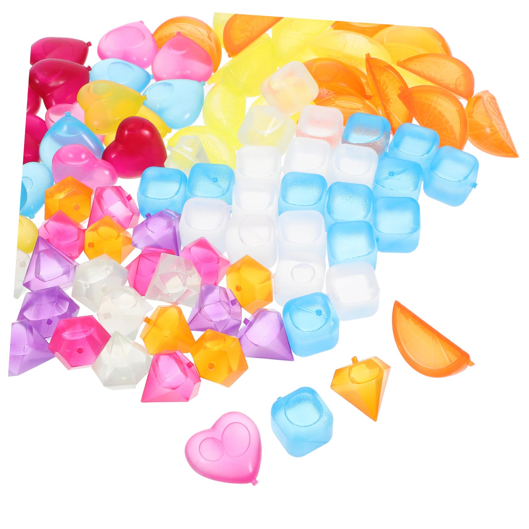 Plastique Glaçons Réutilisables Congélation Rapide, 96 Pièces