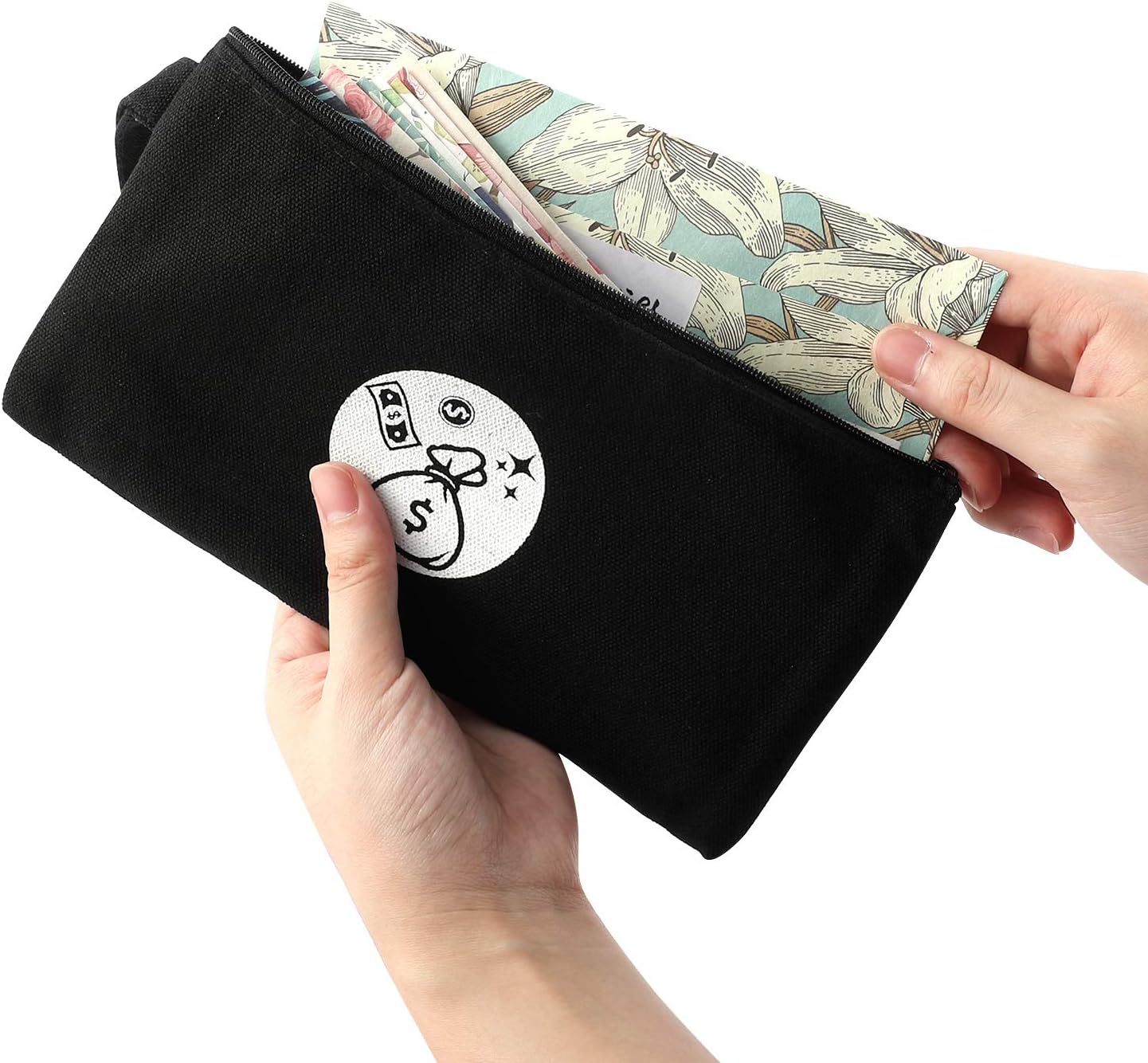 Cash Envelopes Waterproof Budget Envelopes - 12 Money Envelopes + 12 Budget Sheets + 1 Annual Budget Sheet + 1 Carry Pouch, Gift Envelopes Expense Tracking Budget Envelopes for Cash Currency : Office Products