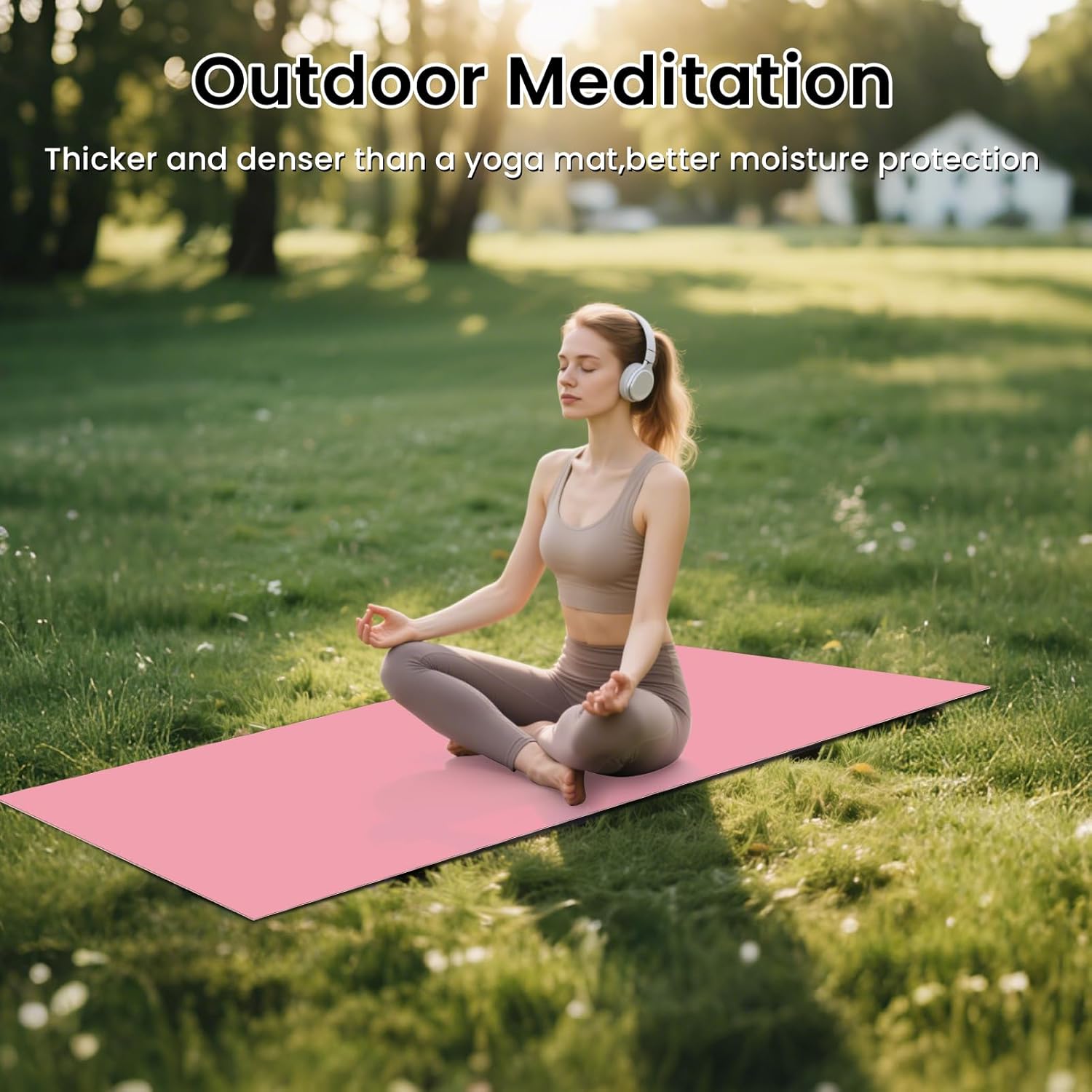 3×6.6ft Marley Dance Floor, 3.5mm Portable Dance Floor with Shoulder Strap, Non-Slip Shock-Absorbing Portable Marley Floors for Ballet Jazz Pop Practice - Ideal for Home Studio School