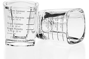 BCnmviku Espresso Shot Glasses: Perfect Measure for Your Espresso Passion