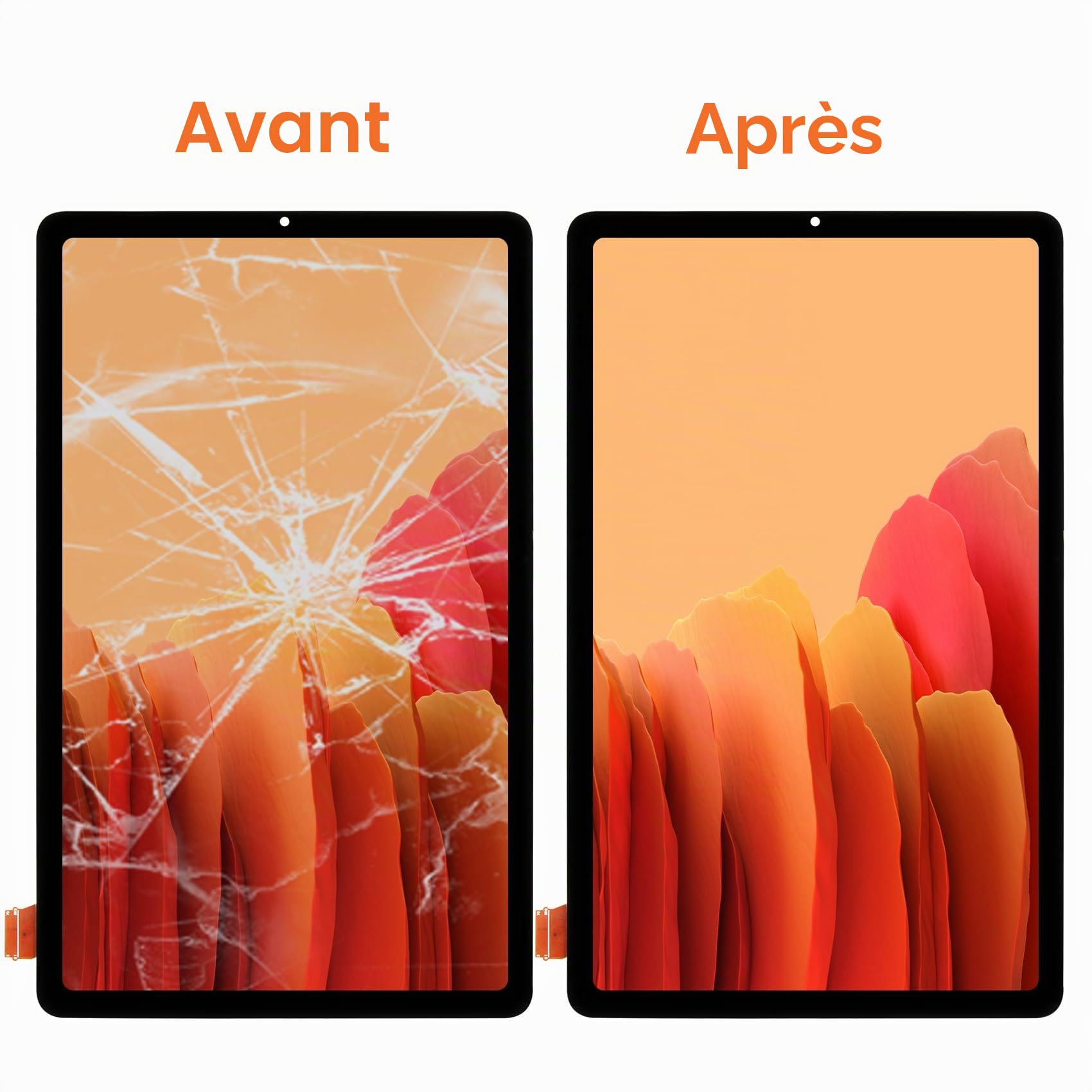 Écran LCD pour Samsung Tab S6 Lite LCD Display pour Samsung Galaxy Tab S6 Lite 2024 SM-P620 SM-P625 10,4" Ecran Replacement Écran Tactile Digitazer Assembly avec Réparation Kit, Noir