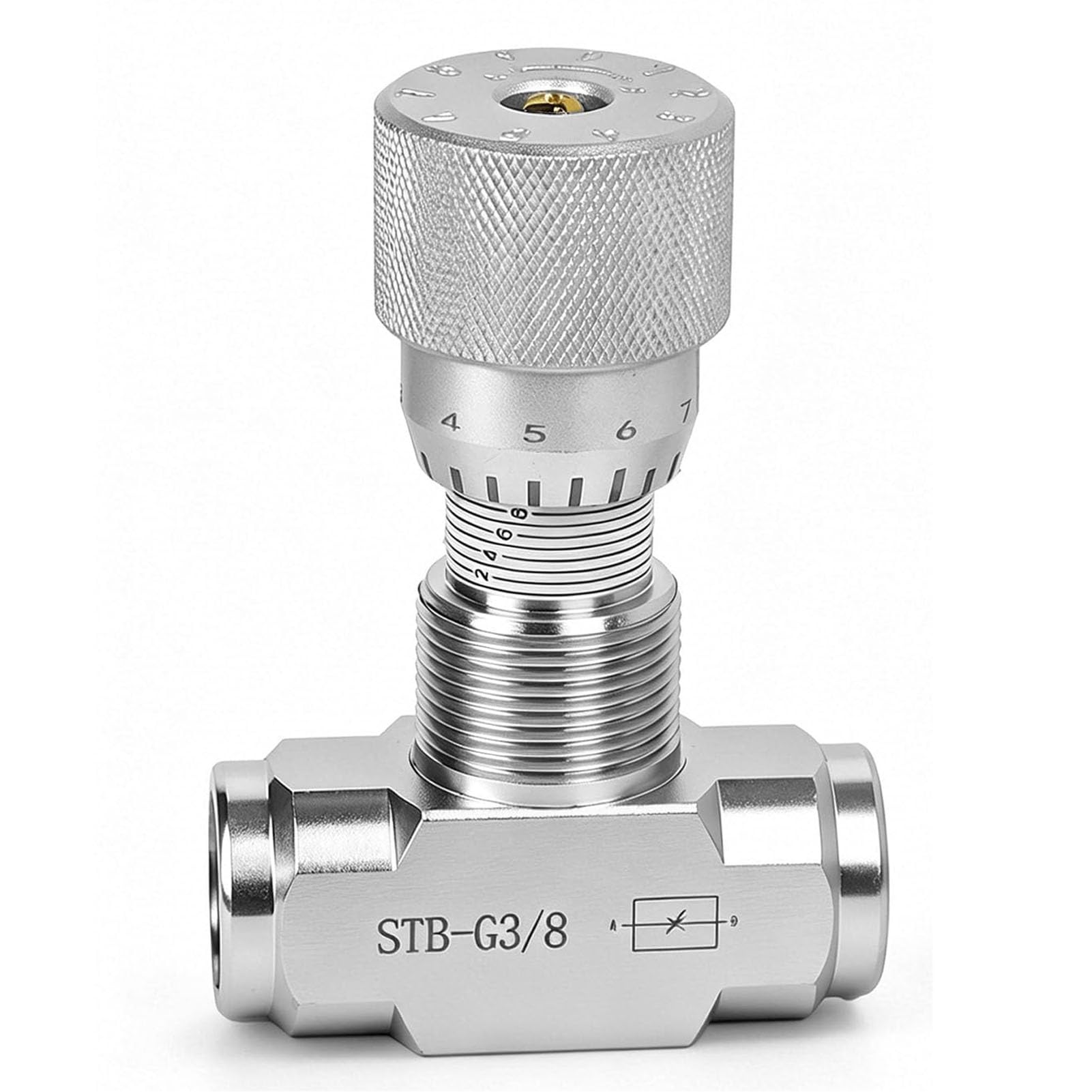 Zawór Regulacyjny Przepływu Hydraulicznego STB-G3/8, Trwały