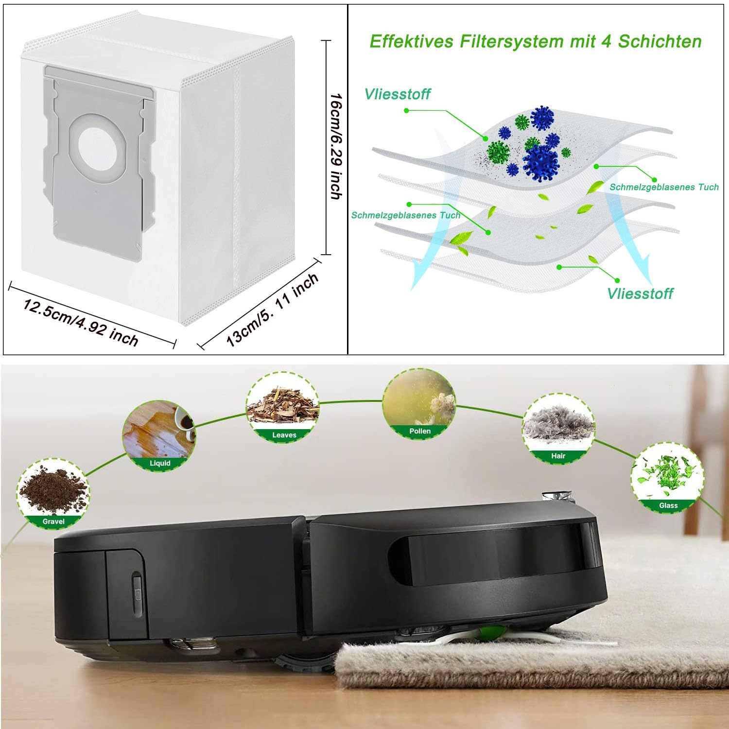 Kit de peças para Irobot Roomba J7 J7 /plus E5 E6 E7 I7 I7 I3 I3 I4
