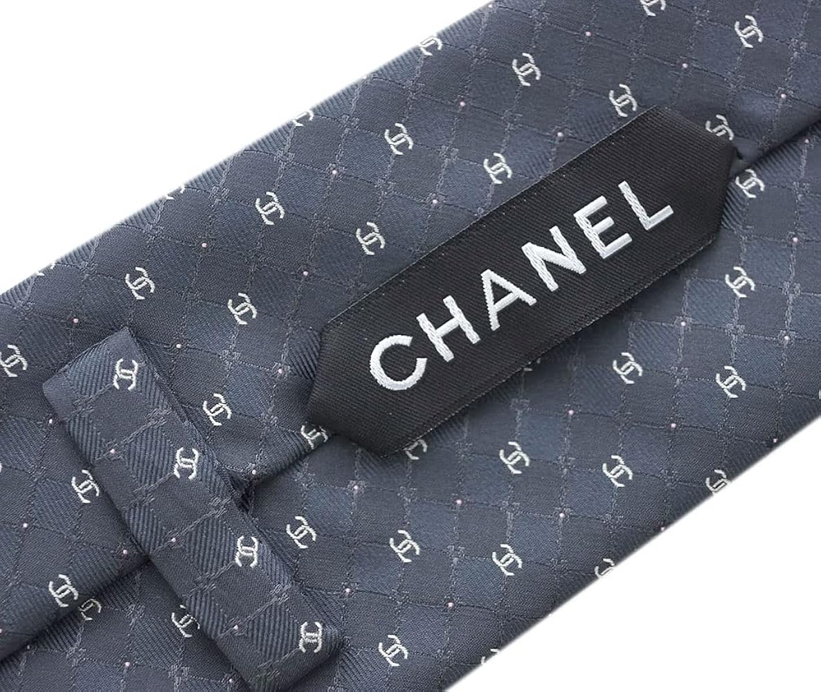 Amazon | [CHANEL] シャネル ネクタイ メンズ ジャガード デザイン