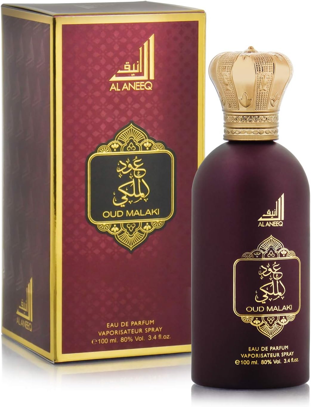 Oud Malaki Arabic Perfume Men - Oud Perfume for Men 100ml Eau de Parfum
