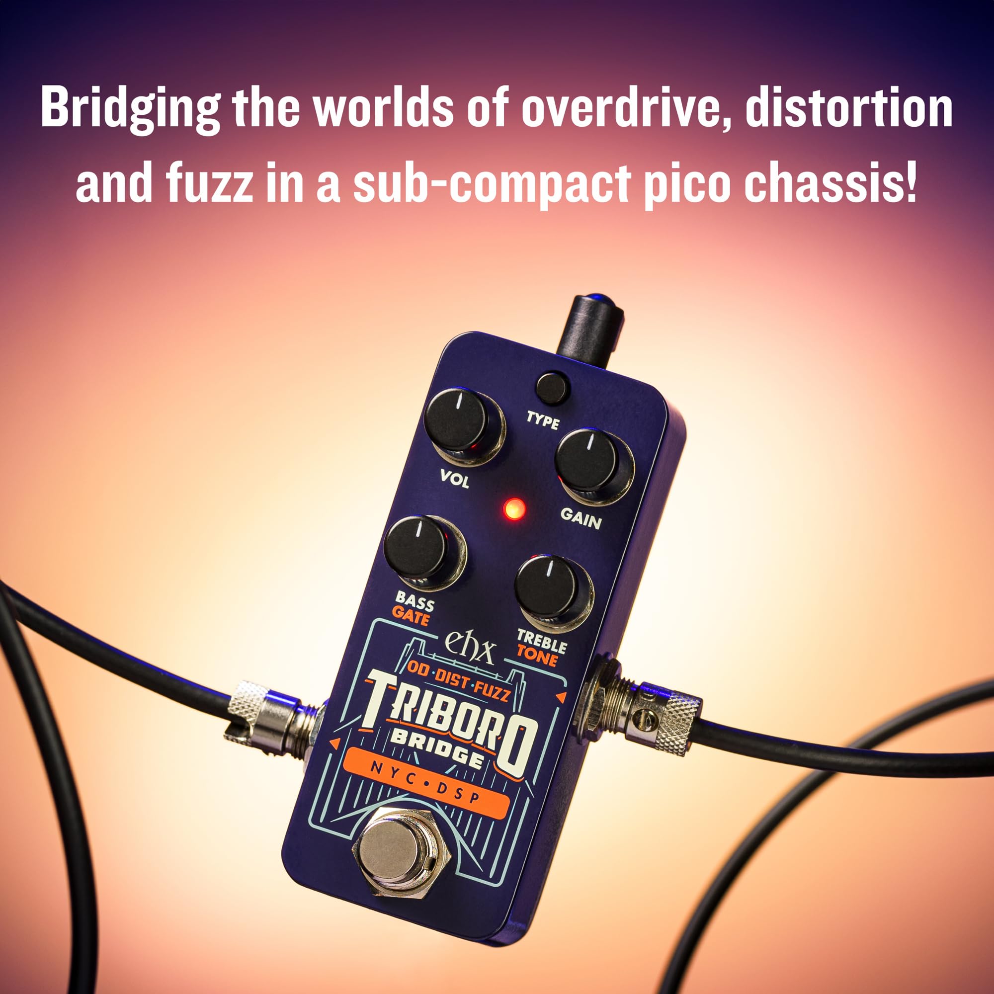 Amazon.com: Electro-Harmonix Pico Triboro Bridge Overdrive
