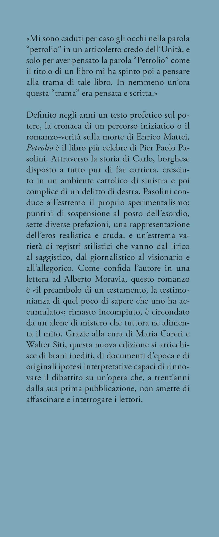 Petrolio (Elefanti bestseller)
