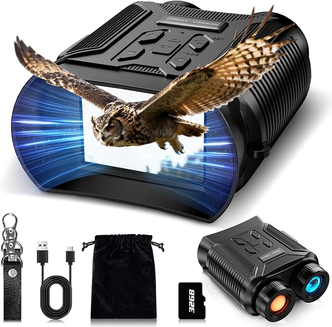 Zoom Night Vision Binoculars 4K