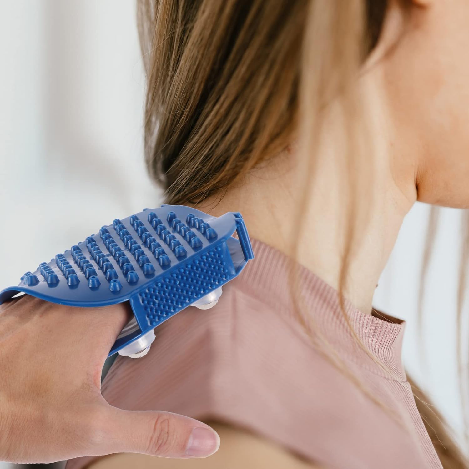 2-Pack 360° Rotating Massage Brush with 7 Balls – Handheld Body Massager for Neck, Back, Leg & Foot Relaxation – Portable Muscle Relief Tool