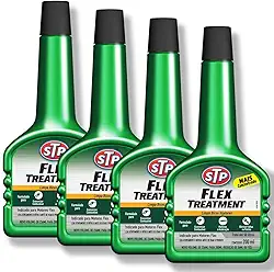 Aditivo Limpa Bico Injetor Motor FLEX TREATMENT 200ml STP 4 unidades