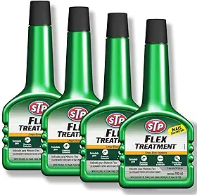 Aditivo Limpa Bico Injetor Motor FLEX TREATMENT 200ml STP 4 unidades
