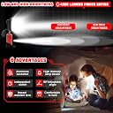 2000LM 12W Cordless LED Work Light Compatible with Milwaukee M12 12V Battery, Portable Flashlight Battery Powered Flood Light with 110°Rotatable & 2 Modes for Indoor Outdoor Camping Emergency gallery image