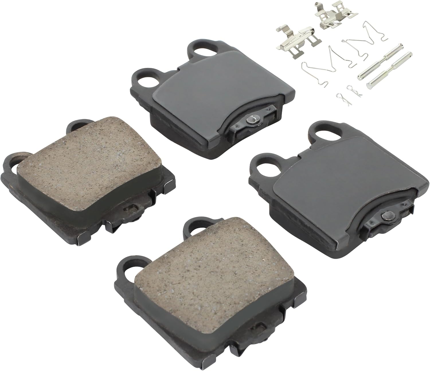 QUALITY-BUILT Rear Ceramic Brake Pads, Premium 1001-0771C, Compatible with 1998-2010 Lexus (GS300,GS400,GS430,IS300,SC430)