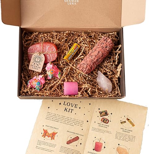 Zoeartcrafts Kit ritual para atraer el amor y el chakra del corazón abierto