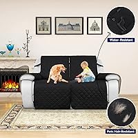 Vista 31 de PureFit Fundas de sofá reversibles resistentes al agua para sofá reclinable de 3 asientos, funda antideslizante para sofá de 3 cojines, protector