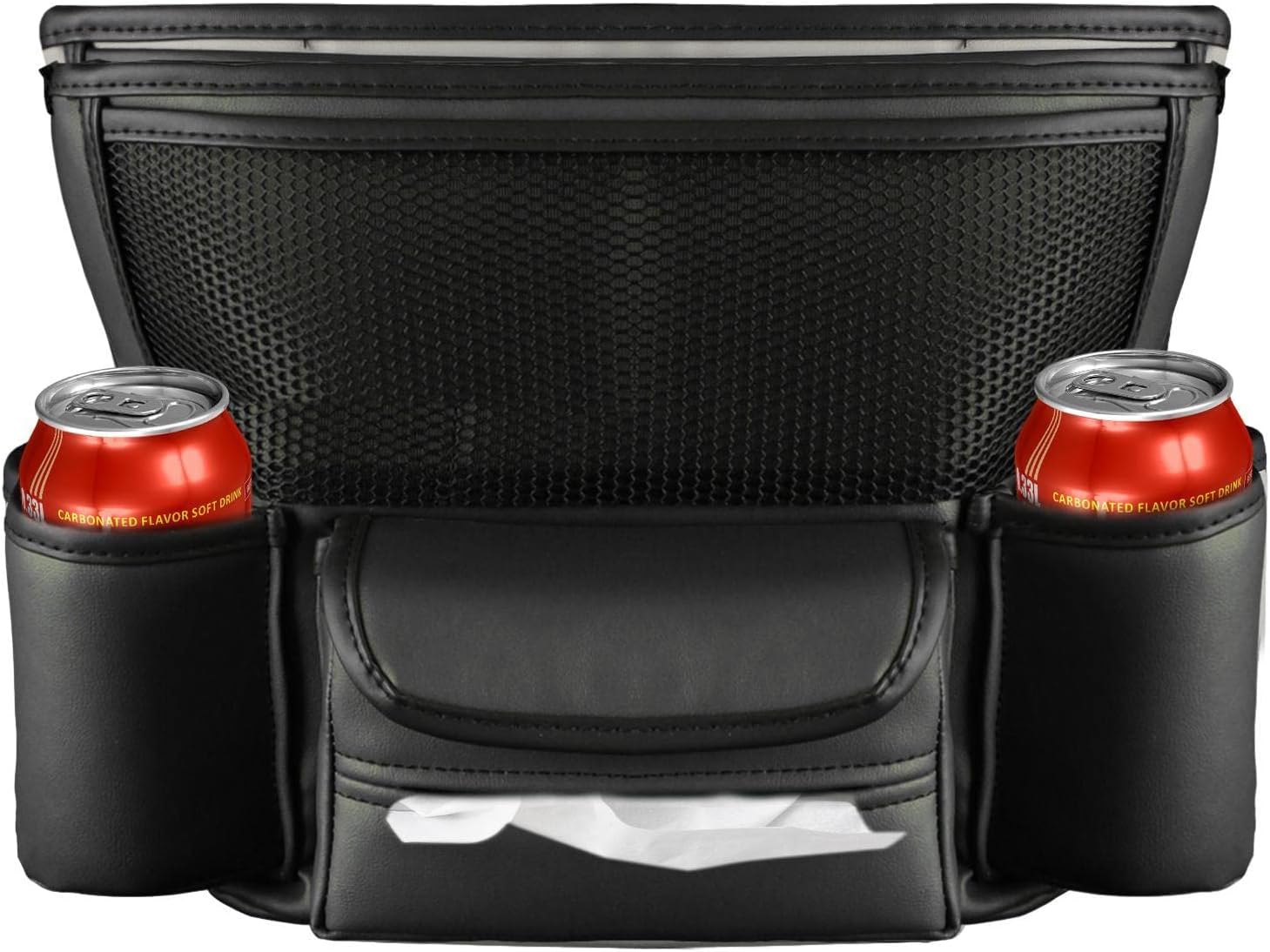 Car Net Holder,Seat Back Organizers for Vehicles Car Seat Storage and