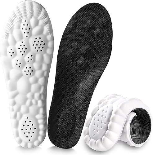 Plantillas 4D Cloud para hombres y mujeres, plantillas de soporte de arco, plantillas de espuma viscoelástica, plantillas steppers de absorción de
