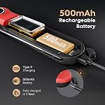 0.5 Second Instant Read Meat Thermometer, Professional Digital Food Thermometer with Calibration & VA Screen, Accuracy of ±0.5℉, Rechargeable Kitchen Thermometer for BBQ, Grill, Air Fryer