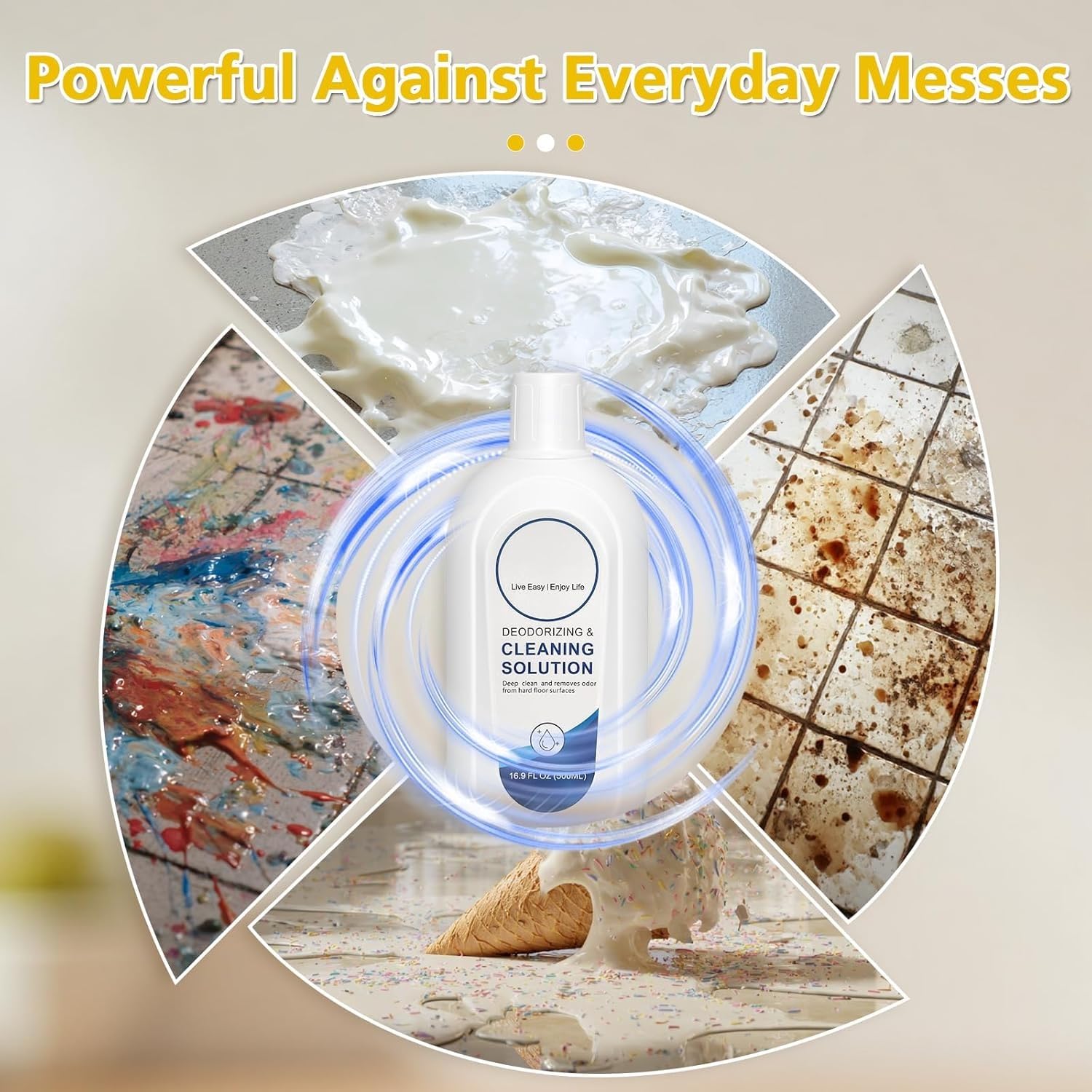 Solución Limpiadora para Suelos Compatible con Tineco, 3 x 500 ml, Cítricos y Lavanda/Lavanda/Fragancia Fresca, Secado Rápido y Sin Rayas para iFLOOR y FLOOR ONE