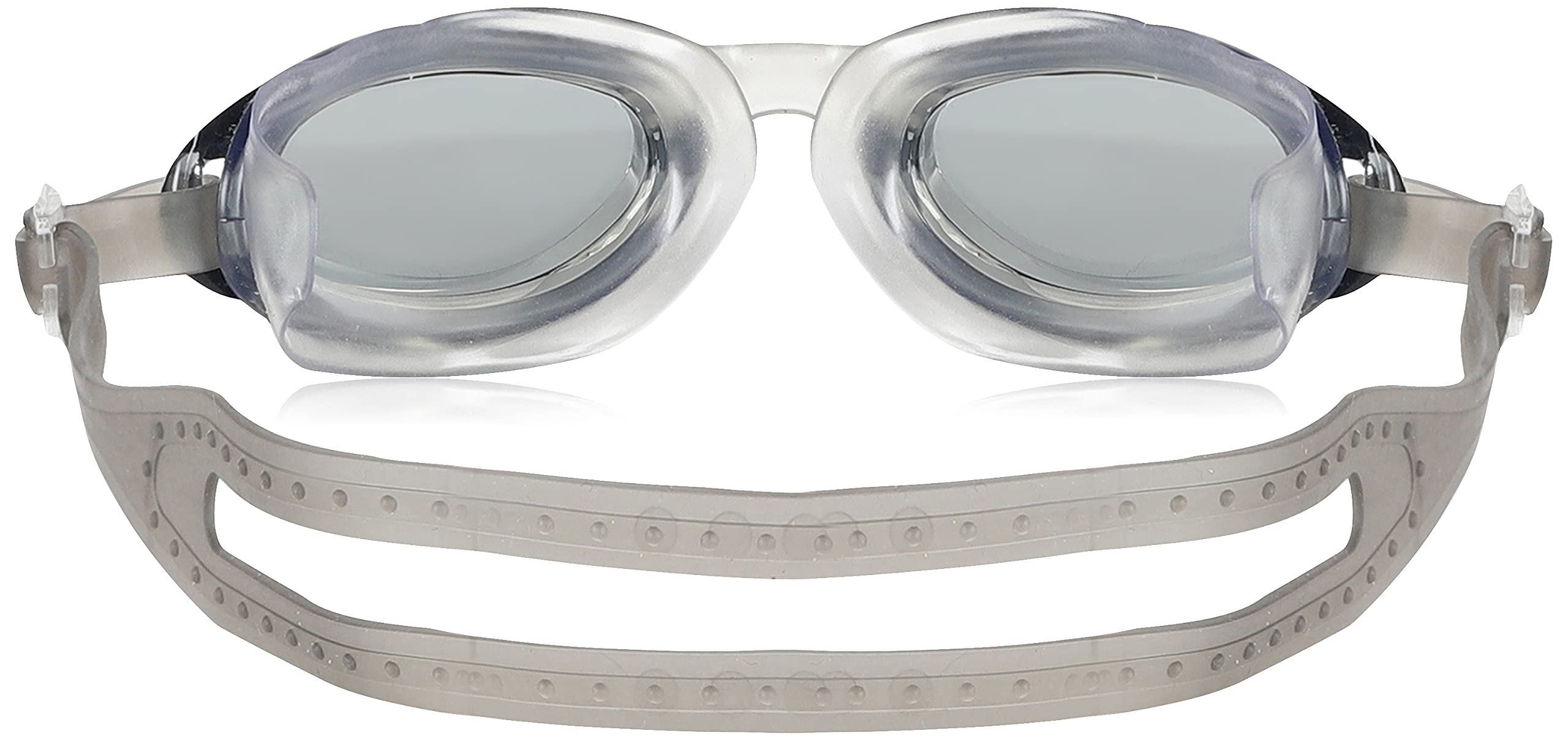 I-SWIM LADIES COSTUME IS-104 ROYAL/WHITE LINES SIZE 3XL WITH GOGGLES SILICON JOINTLESS WITH BOX BLACK 3