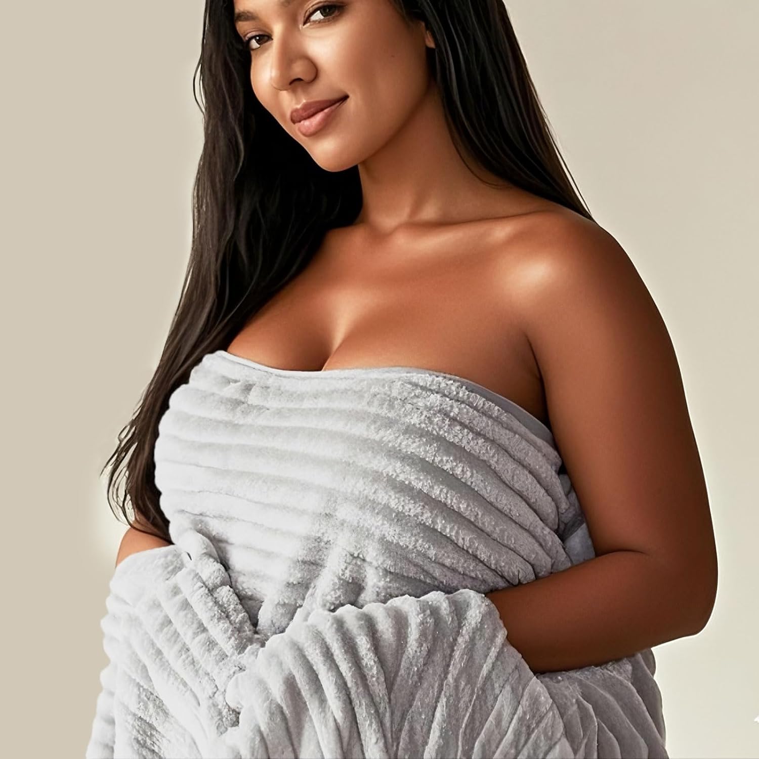 Luxury 4-Piece Quick-Dry Bath Towel Set 27.5X 55 Inches – Ultra Soft Microfiber for Bathroom, Bar, Pool, Gym & Travel – Elegant Twill Design - Image 6