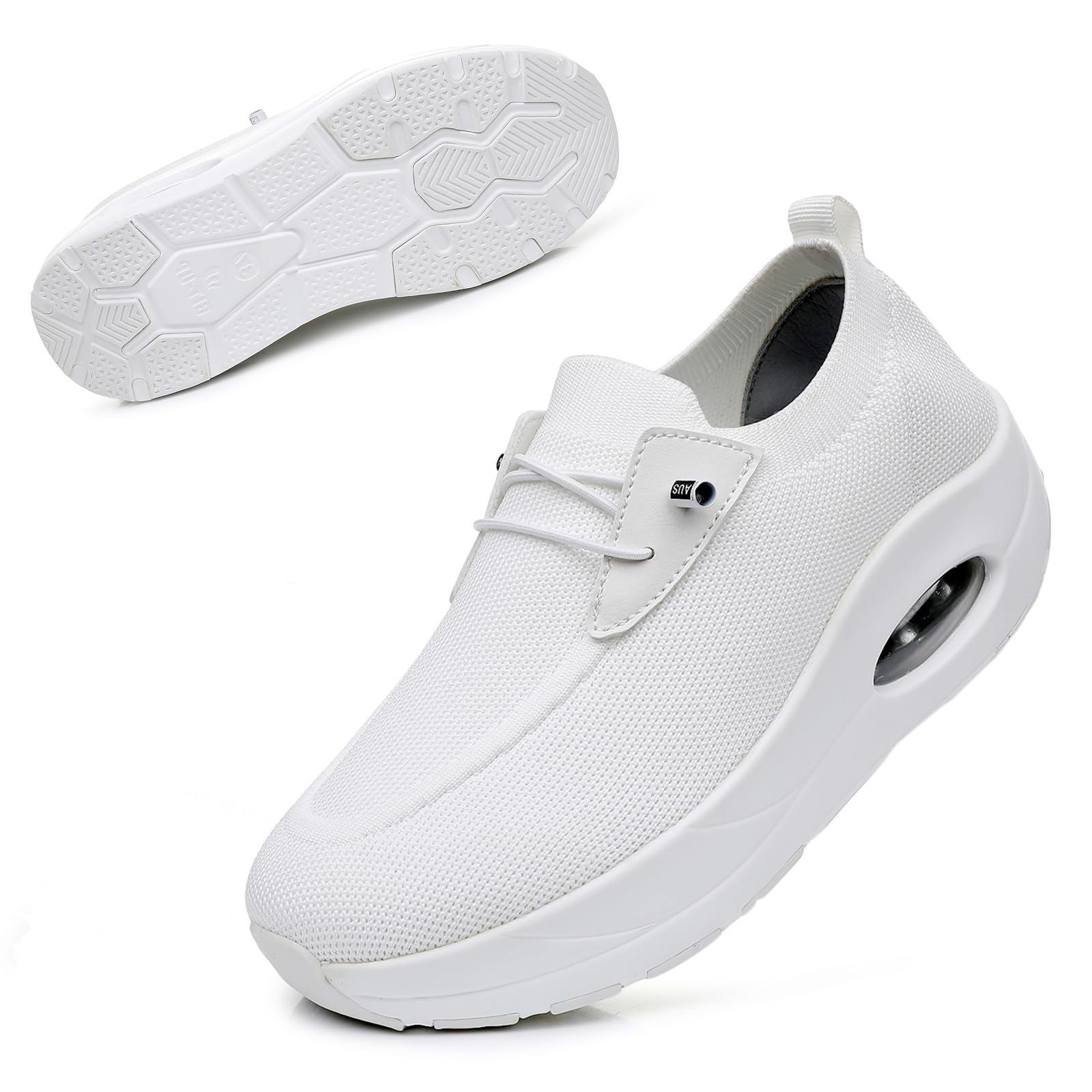 Git-up Women's Diabetic Walking Shoes Wide Toe Box Nursing Shoes