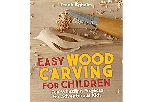 Easy Whittling Book for Kids: Creative Carving Projects for Beginners