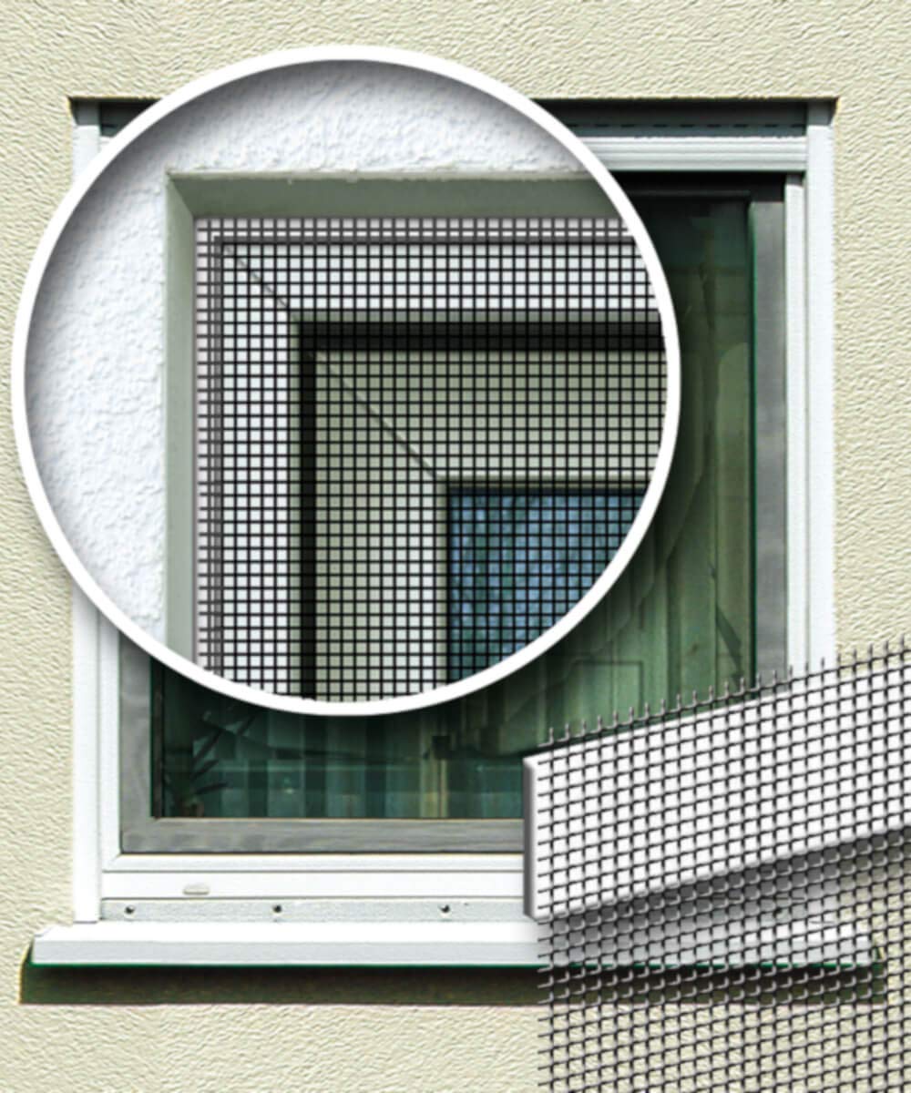 Schellenberg 50028 taśma mocująca biała do moskitiery z poliestru, włókna szklanego i aluminium, 5,6 m