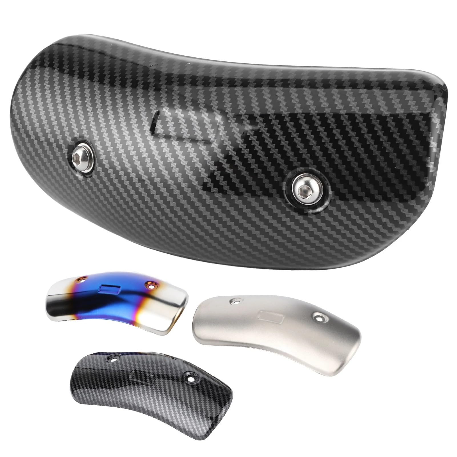Copertura scarico moto Modifica della copertura delle protezioni dello scudo termico del tubo centrale di scarico per accessorio moto Paracalore moto