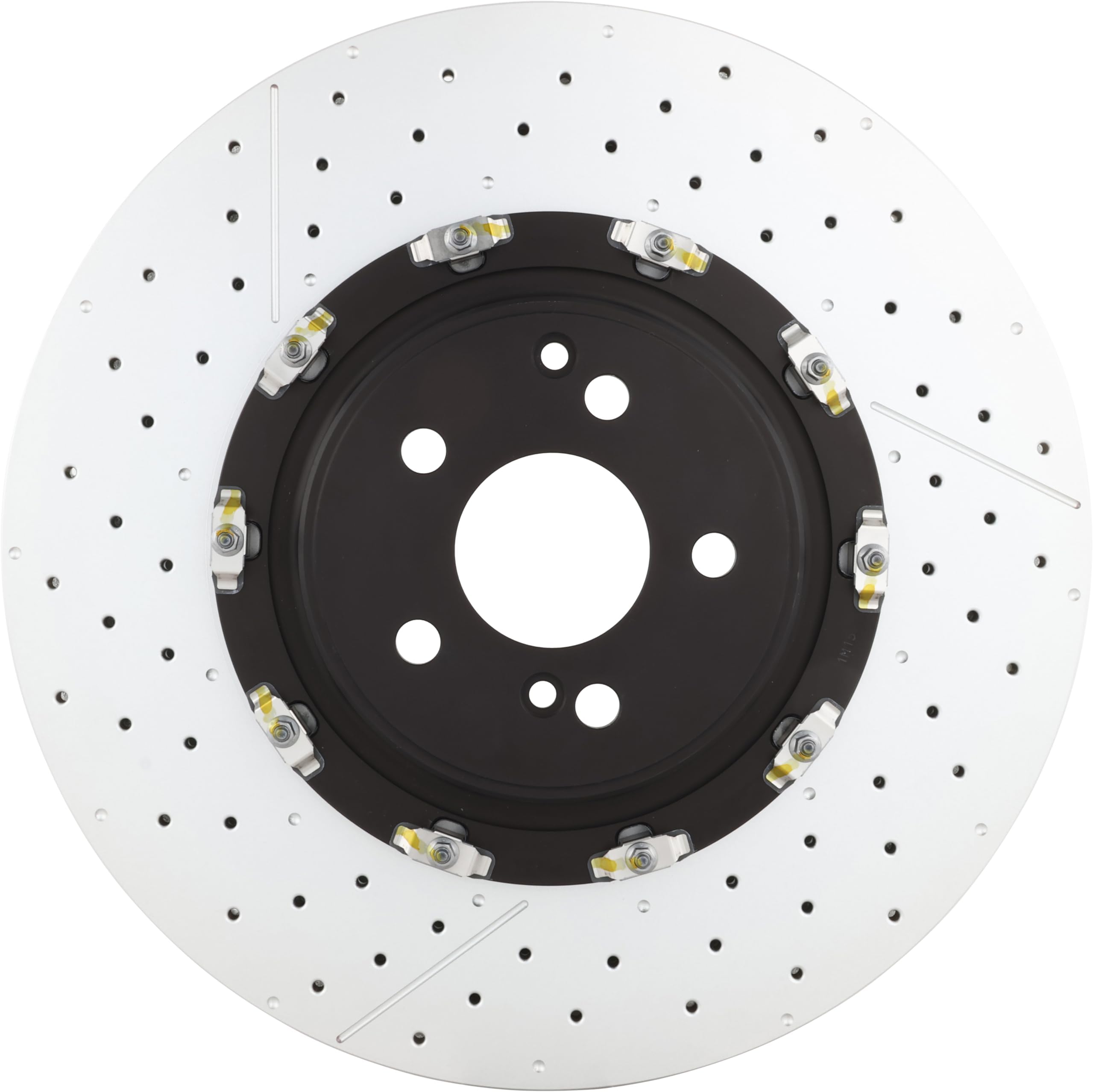 09.9313.33 Floating two piece UV Coated Pillar Vented drilled + Slotted Front Brake Rotor MERCEDES-BENZ OE# A2304211212