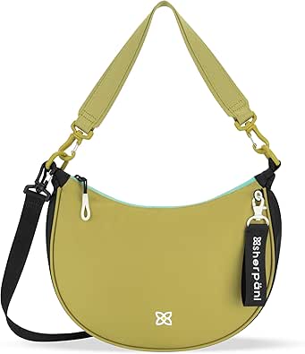 Sherpani Mina, Medium Crescent Bag, Lightweight Half Moon Crossbody Bags, Fashionable Shoulder Bag, Handbag for Women