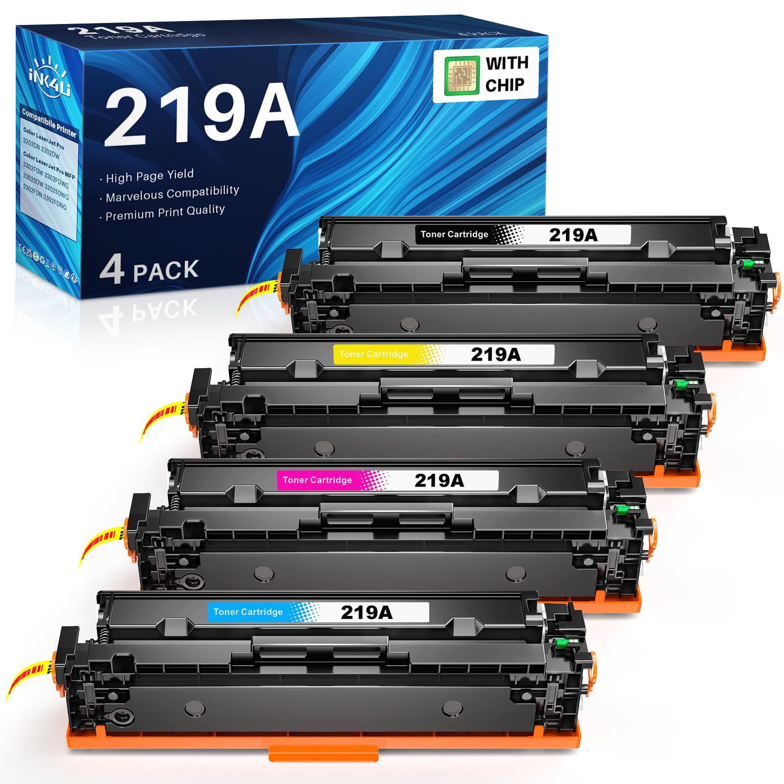INK4U Kompatibel für Toner DE 4