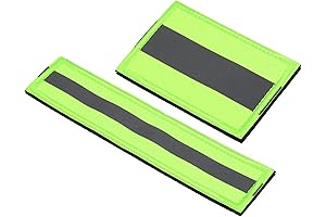 Reflective Velcro Patches That Ensure Night Safety: PATIKIL Reflective Patch 1x6" 2x3"