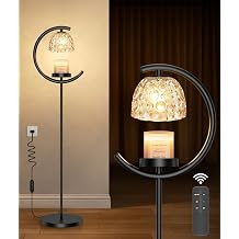 seenlast Candle Warmer Floor Lamp with Timer and Dimmer | Standing Electric Wax Melt Warmer for Home Decor, Living Room & Bedroom | Birthday Gifts for Women, Mom & Girlfriend