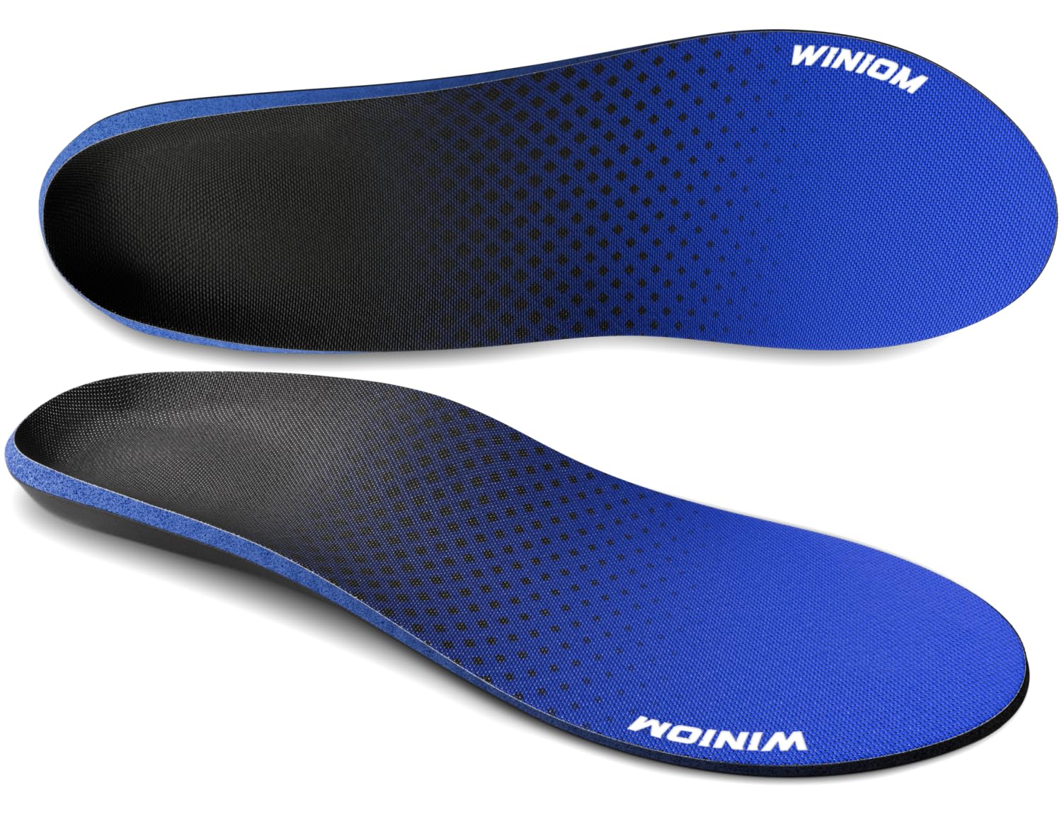 Orthotic Insoles for Plantar Fasciitis - Arch Support, Shock Absorption, Shoe Inserts for Men & Women - Relieve Heel & Foot Pain, Ideal for Flat Feet