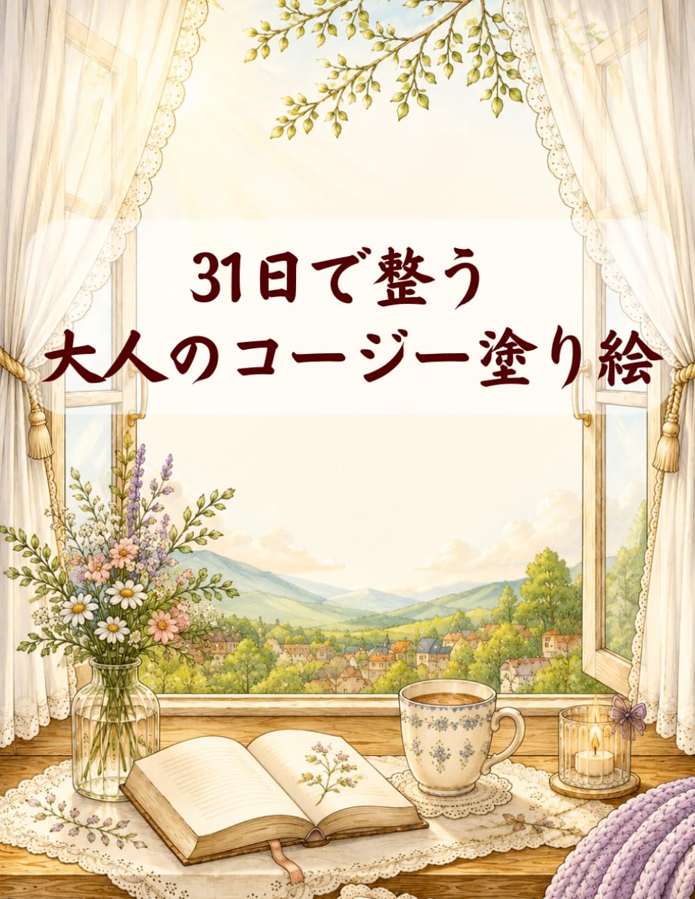 31日で整う 大人のコージー塗り絵: 「ちゃんとしなきゃ」を少し休む、やさしい癒し時間｜マインドフルネス・ストレス解消・おとな女性のための塗り絵