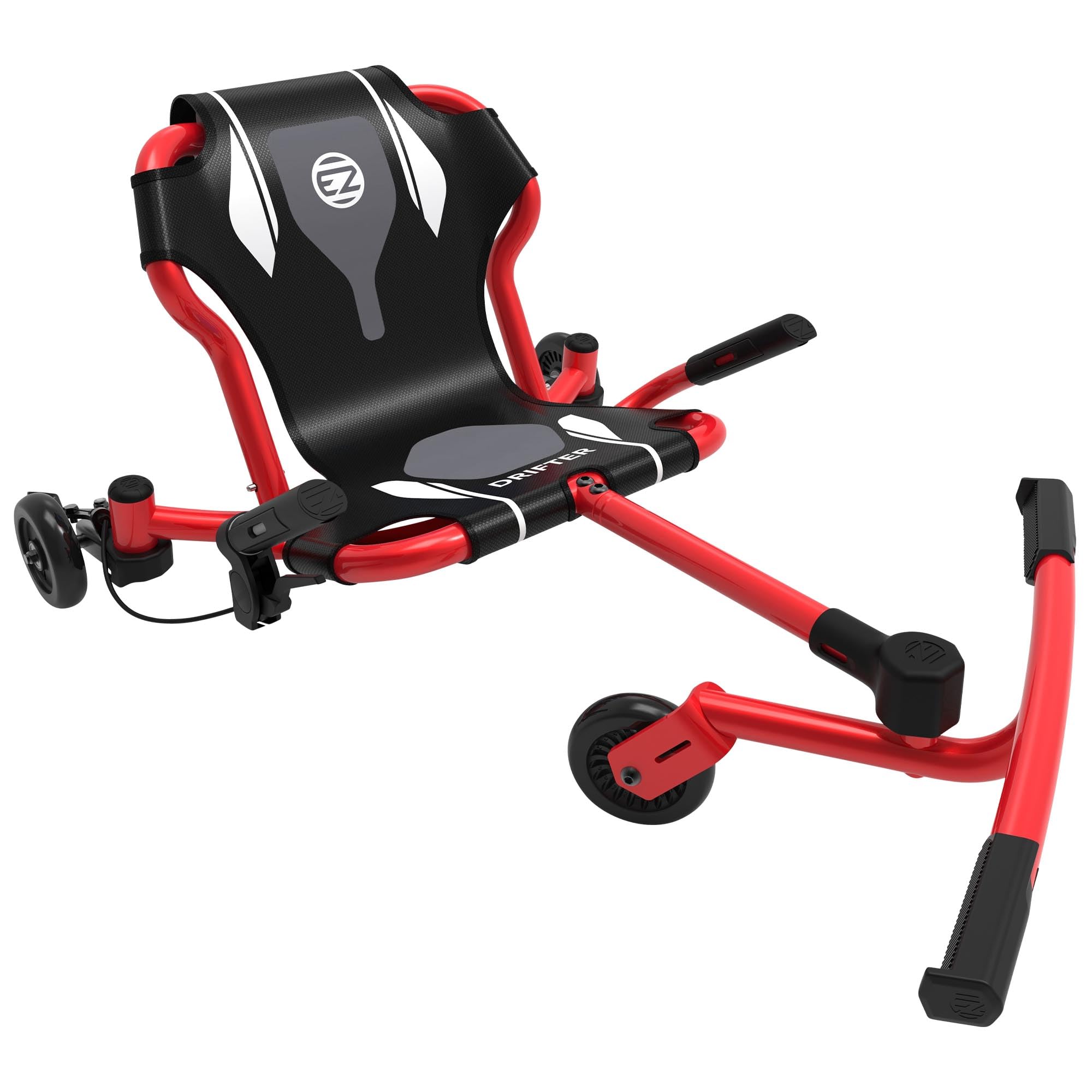 EzyRoller Drifter X Trike Dreirad Drift Kinderfahrzeug Spielgeräte für draußen Dreirad Kinder Dreiradscooter 6 -14+ Jahre (rot)