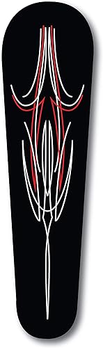 Kustom Cycle Parts Inserto de consola de panel de tablero de metal a rayas de alta calidad. Se adapta a Street Glides 2008-2020 y 2010-2020 Road