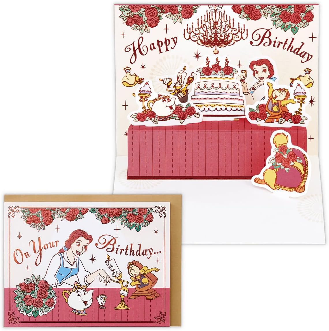 Hallmark Disney Birthday Card Bell Birthday Party 830120