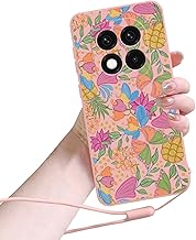 Móvil Flores Funda para Xiaomi Redmi Note 14 Pro Plus+ 5G Funda con Pulsera,Flor Diseño Caso Aesthetic Niñas Mujeres Estética Soft Silicona TPU Ultra Suave Delgada Antigolpes Carcasa-Rosa