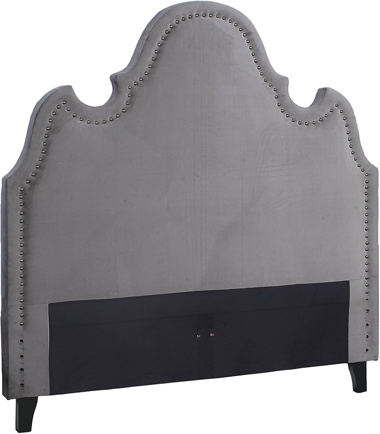 Best Master Furniture GEKHB Suede Upholstered Panel