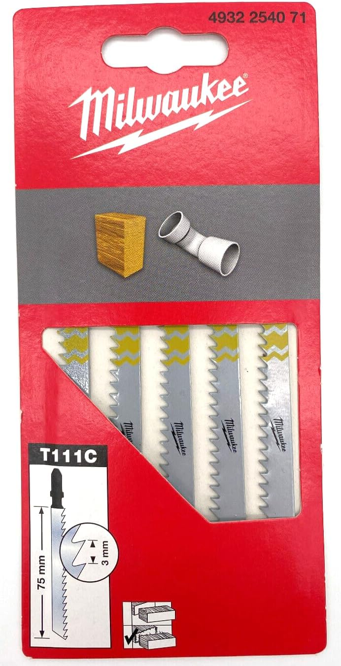 Milwaukee MIL2254071 T Shank Blades-Wood