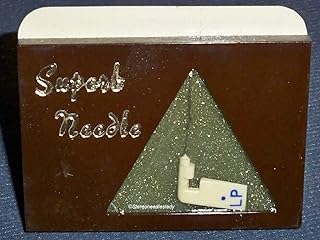 KASINGS stereo record player needle Compatible with .0007 synthetic sapphire and .003 synthetic sapphire 33, 45 & 78 RPM