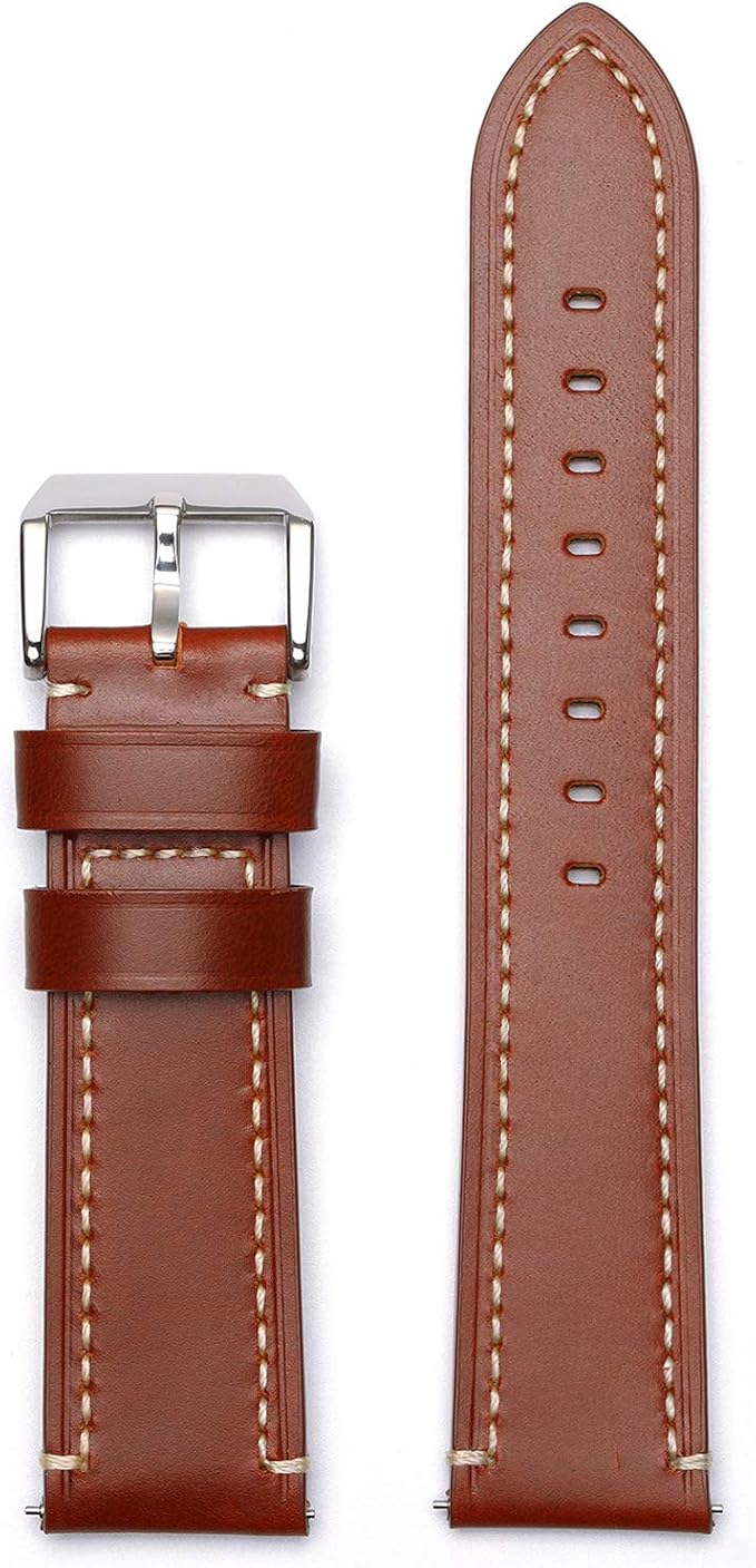 Amazon 高級メンズ時計バンド 24mm 22mm mm 1層目レザー カーフスキンクイックリリース 腕時計 ベルト本革 替えバンド ベルト 従来の時計やスマートウォッチに適しています 時計バンド 腕時計 通販