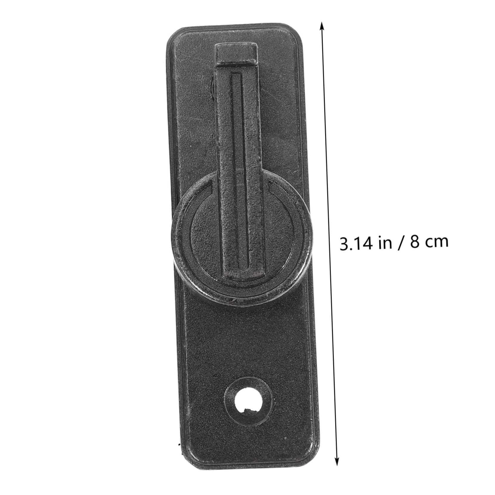 VILLCASE Bathroom Door Lock Barn Door Latches Stainless Steel Security Lock Degree Rotatable Design