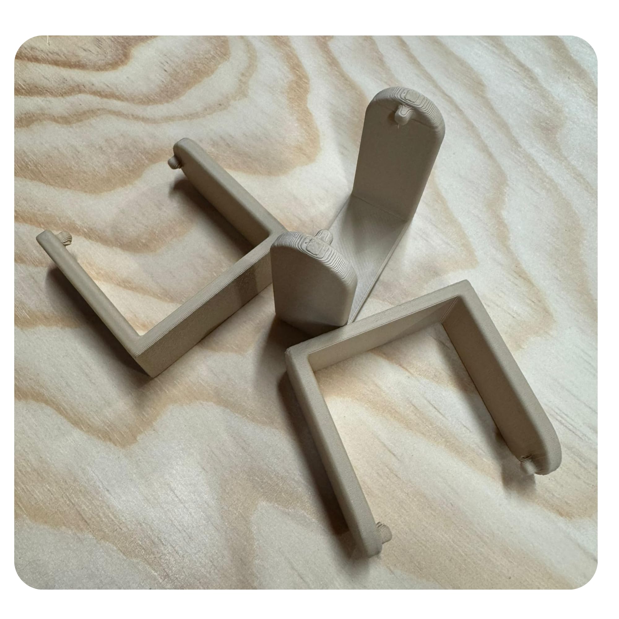 3 Pack(Oak Effect) - Bookcase Connector for IKEA Billy Bookshelf – Alignment Clip for Straightening & Stabilising Shelves