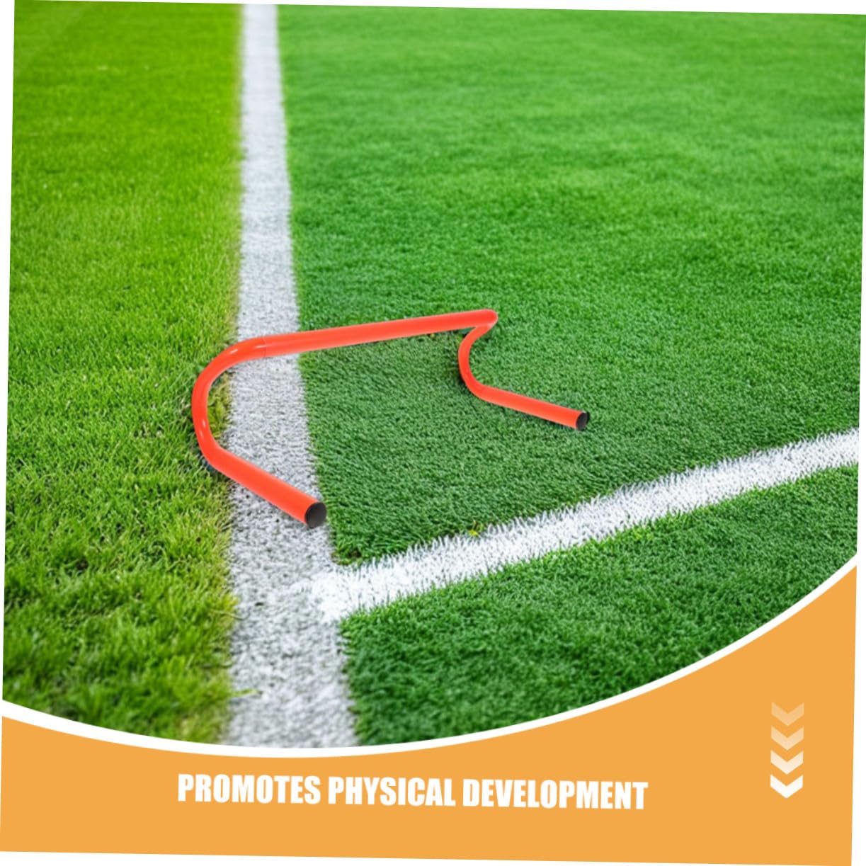 UPKOCH Vallas de Agilidad Infantiles Naranja, Juego de 5 Piezas de 15cm
