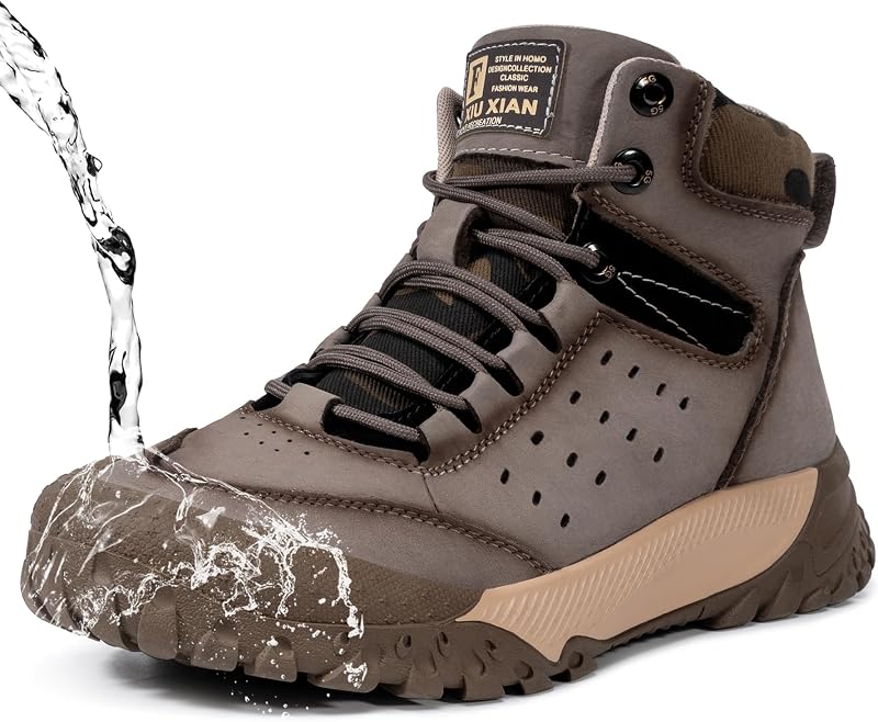 Men's Hiking Boots Waterproof Lightweight Non-Slip Trekking Boot
